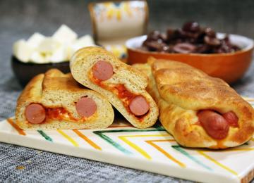 Calzone ai Wurstel